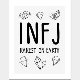 INFJ, rarest on Earth Posters and Art